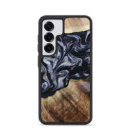 Galaxy S25 Wood Phone Case - Pablo (Black & White, 801406)