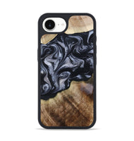 iPhone 16e Wood Phone Case - Pablo (Black & White, 801406)