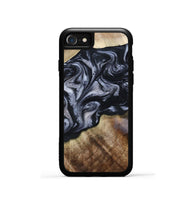 iPhone SE Wood Phone Case - Pablo (Black & White, 801406)