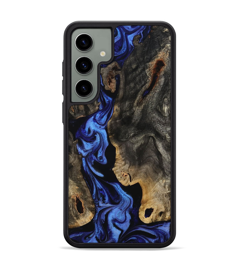 Galaxy S24 Plus Wood Phone Case - Margie (Blue, 801409)