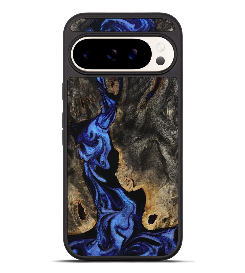 Pixel 10 Pro XL Wood Phone Case - Margie (Blue, 801409)