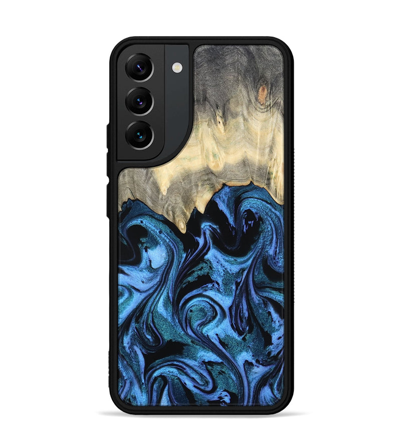 Galaxy S22 Plus Wood Phone Case - Glenda (Blue, 801410)