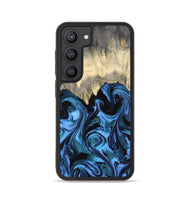 Galaxy S23 Wood Phone Case - Glenda (Blue, 801410)