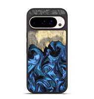 Pixel 9 Wood Phone Case - Glenda (Blue, 801410)
