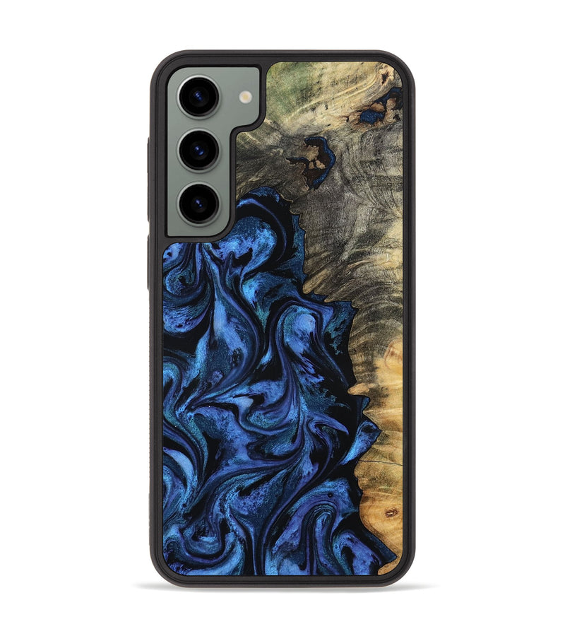 Galaxy S23 Plus Wood Phone Case - Oliver (Blue, 801412)