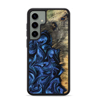 Galaxy S24 Plus Wood Phone Case - Oliver (Blue, 801412)