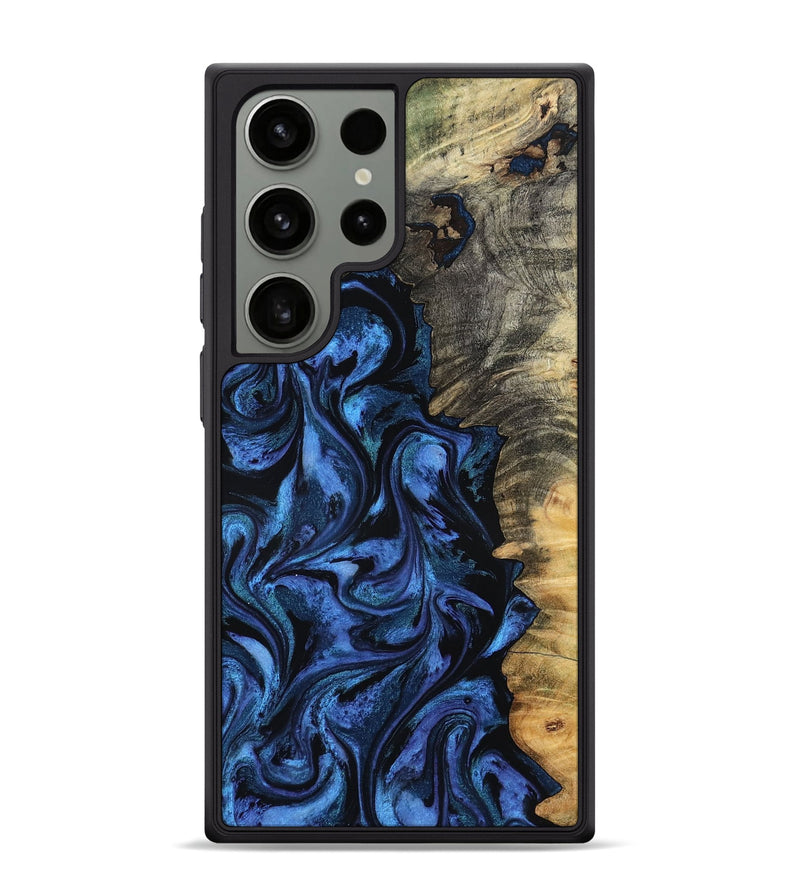 Galaxy S24 Ultra Wood Phone Case - Oliver (Blue, 801412)