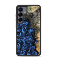 Galaxy S25 Plus Wood Phone Case - Oliver (Blue, 801412)