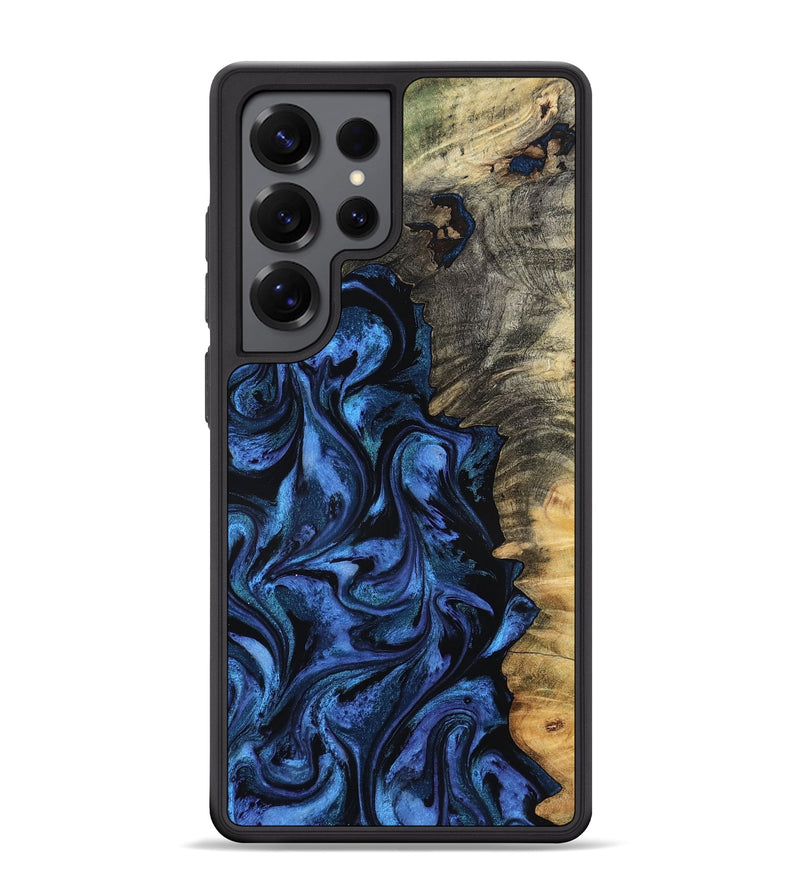 Galaxy S25 Ultra Wood Phone Case - Oliver (Blue, 801412)