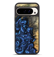 Pixel 10 Pro XL Wood Phone Case - Oliver (Blue, 801412)