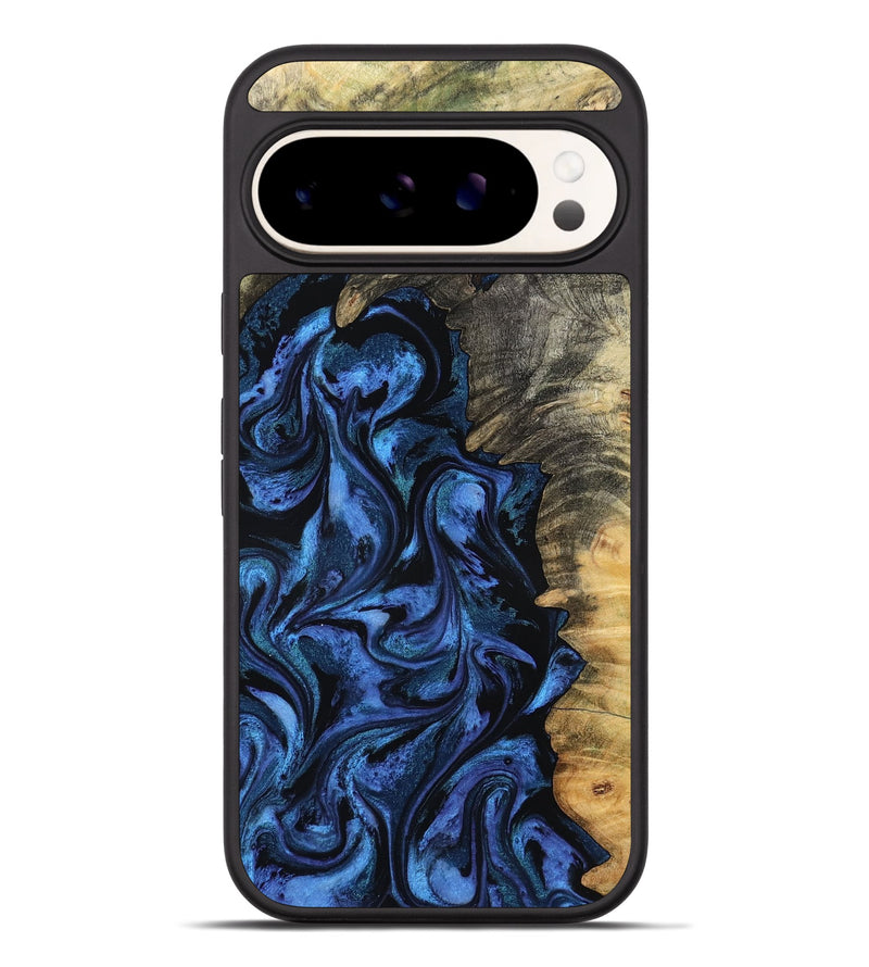 Pixel 9 Pro XL Wood Phone Case - Oliver (Blue, 801412)