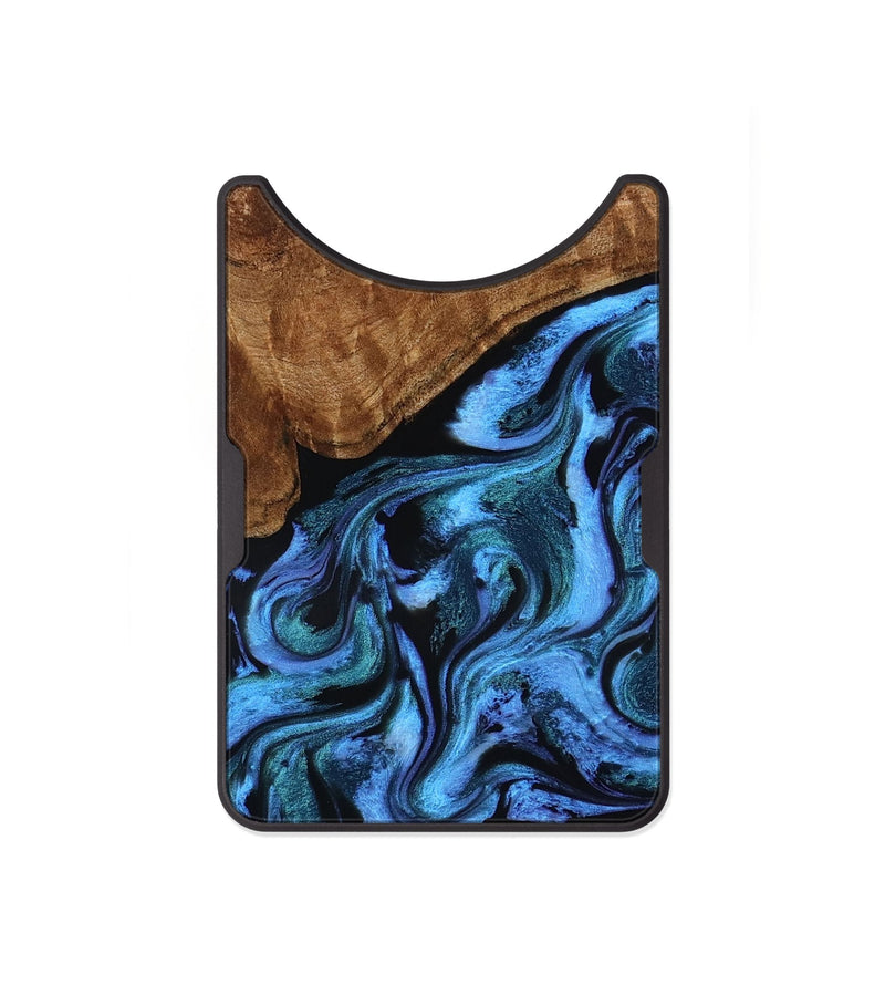 Alloy Wood Wallet - Maximus (Blue, 801413)