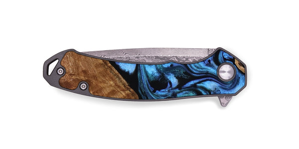 EDC Wood Pocket Knife - Maximus (Blue, 801413)