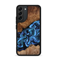Galaxy S22 Plus Wood Phone Case - Maximus (Blue, 801413)