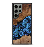Galaxy S23 Ultra Wood Phone Case - Maximus (Blue, 801413)
