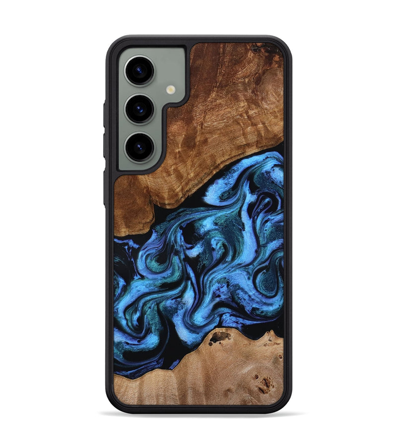 Galaxy S24 Plus Wood Phone Case - Maximus (Blue, 801413)