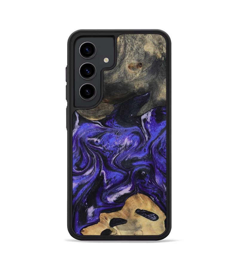 Galaxy S24 Wood Phone Case - Ireland (Purple, 801415)