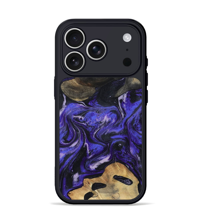 iPhone 17 Pro Wood Phone Case - Ireland (Purple, 801415)