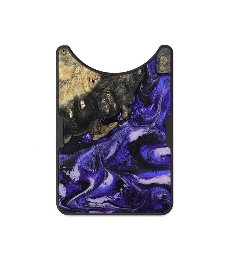 Alloy Wood Wallet - Nya (Purple, 801416)