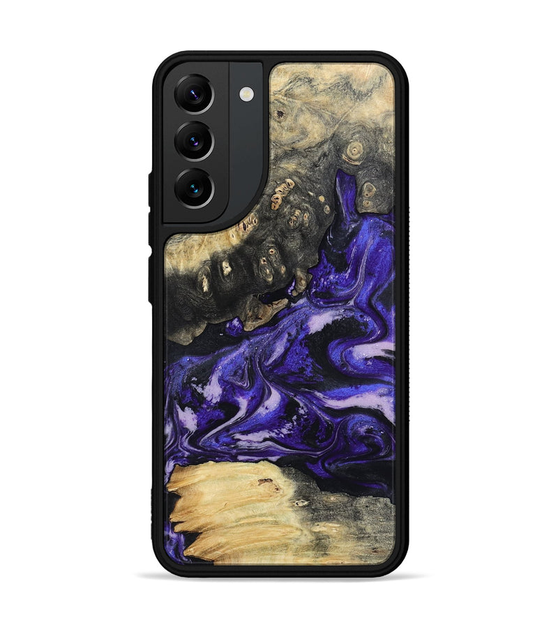 Galaxy S22 Plus Wood Phone Case - Nya (Purple, 801416)