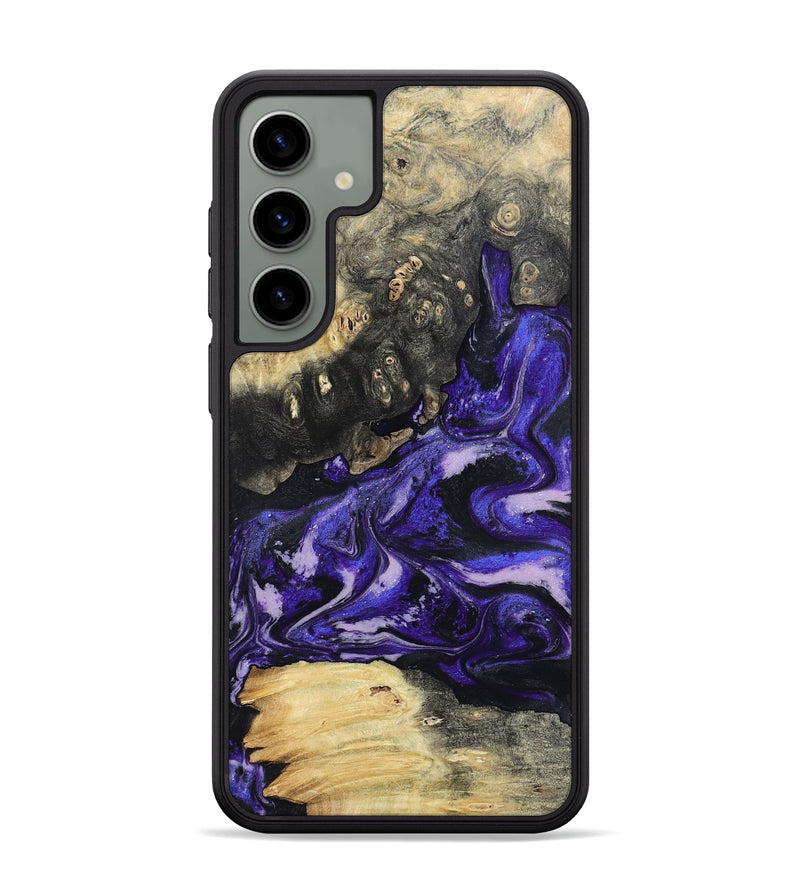 Galaxy S24 Plus Wood Phone Case - Nya (Purple, 801416)