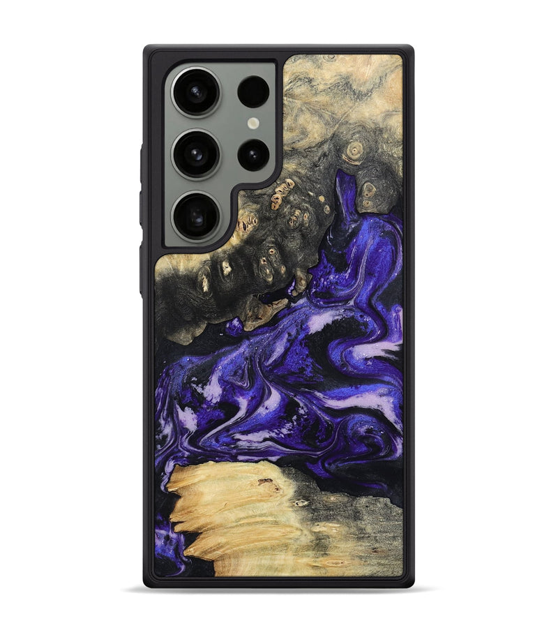 Galaxy S24 Ultra Wood Phone Case - Nya (Purple, 801416)