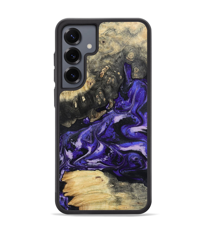 Galaxy S25 Plus Wood Phone Case - Nya (Purple, 801416)