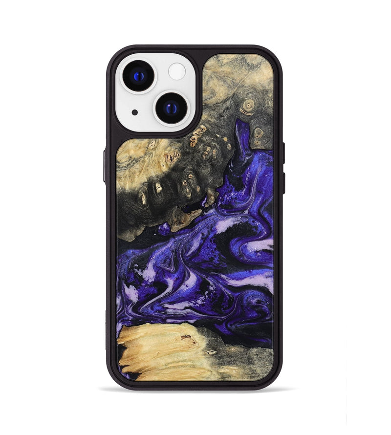 iPhone 13 Wood Phone Case - Nya (Purple, 801416)