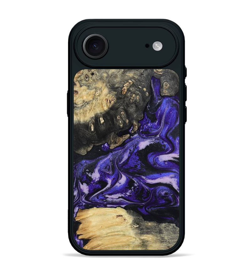 iPhone 17 Air Wood Phone Case - Nya (Purple, 801416)