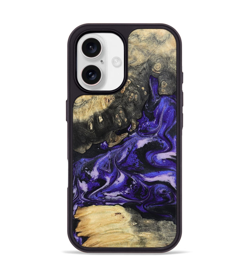 iPhone 17 Wood Phone Case - Nya (Purple, 801416)