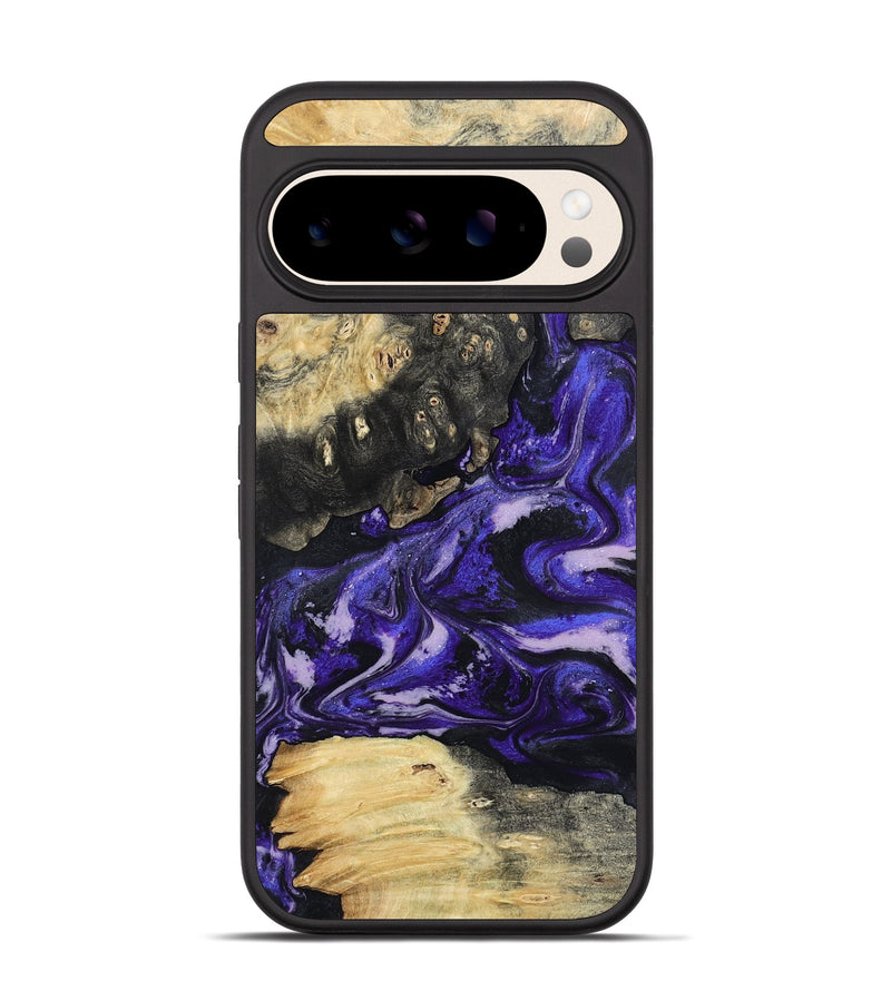 Pixel 10 Wood Phone Case - Nya (Purple, 801416)