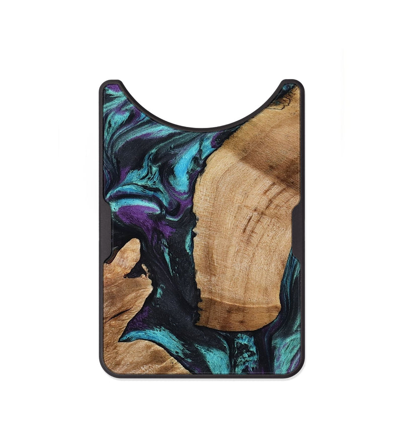 Alloy Wood Wallet - Sloan (Purple, 801417)