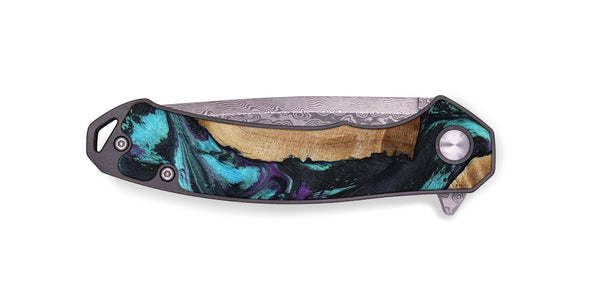 EDC Wood Pocket Knife - Sloan (Purple, 801417)