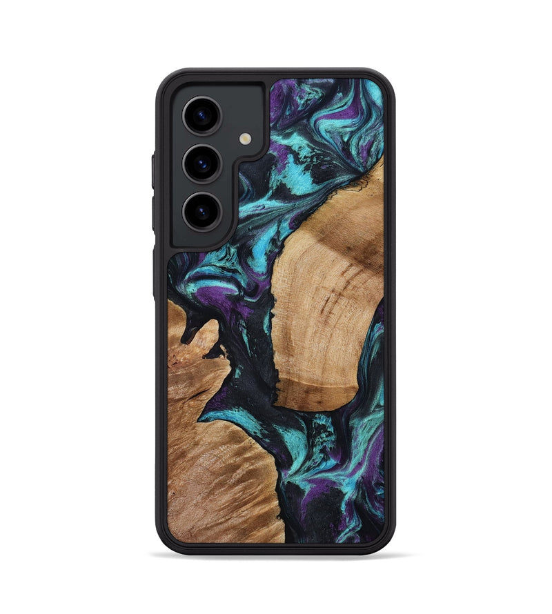 Galaxy S24 Wood Phone Case - Sloan (Purple, 801417)