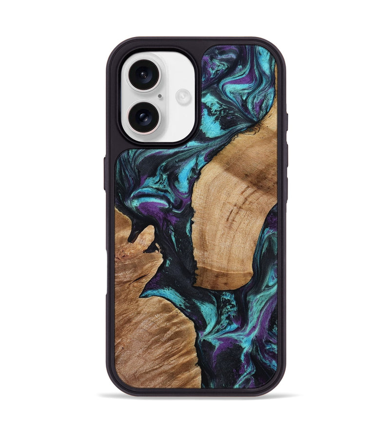 iPhone 17 Wood Phone Case - Sloan (Purple, 801417)