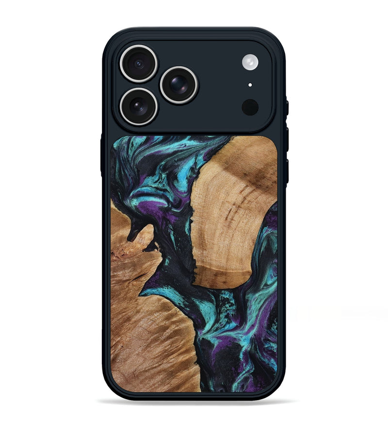 iPhone 17 Pro Max Wood Phone Case - Sloan (Purple, 801417)
