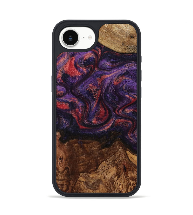 iPhone 16e Wood Phone Case - Pattie (Purple, 801418)