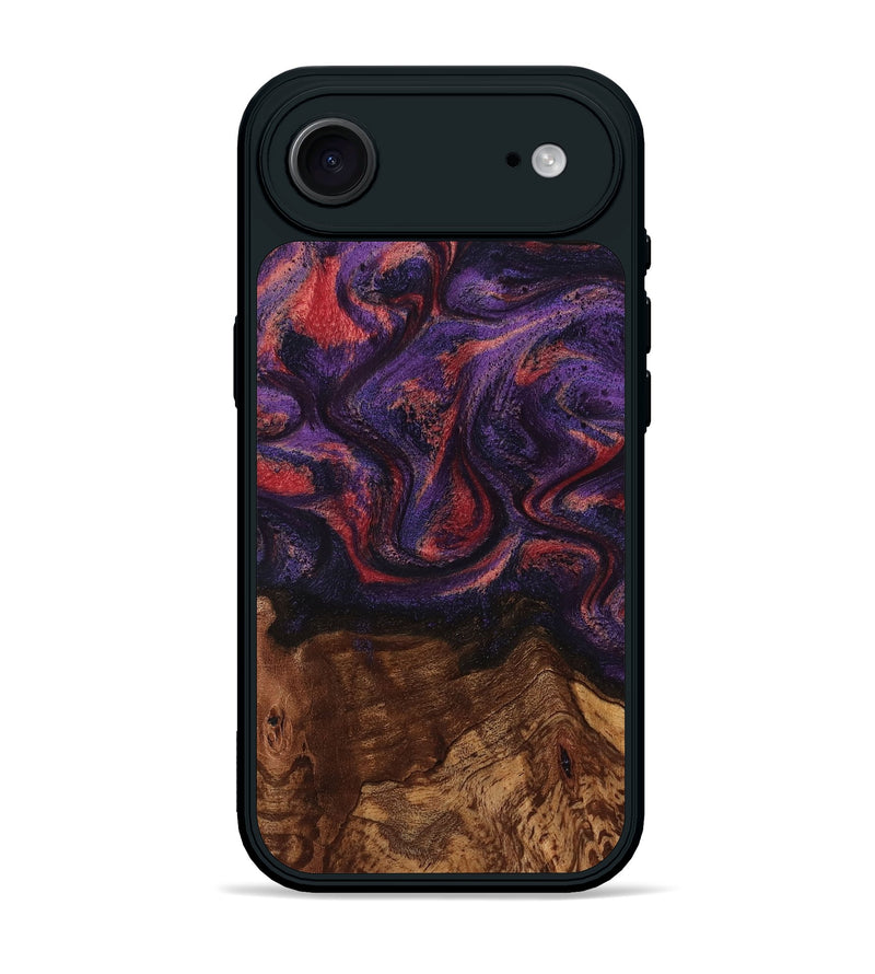 iPhone 17 Air Wood Phone Case - Pattie (Purple, 801418)