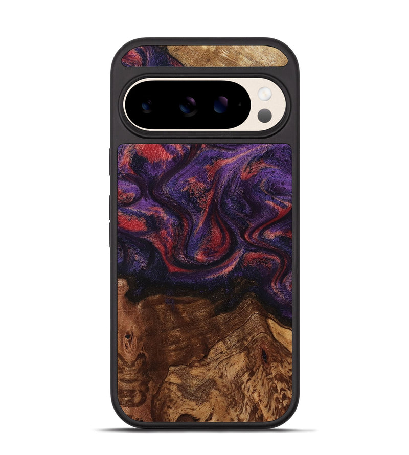 Pixel 10 Wood Phone Case - Pattie (Purple, 801418)