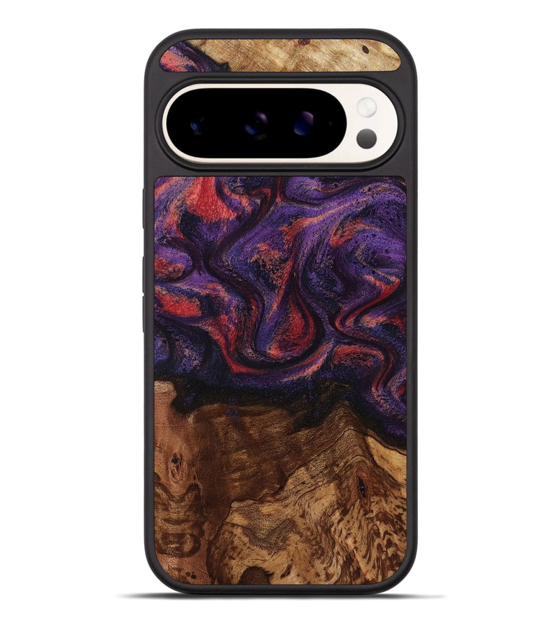 Pixel 9 Pro XL Wood Phone Case - Pattie (Purple, 801418)