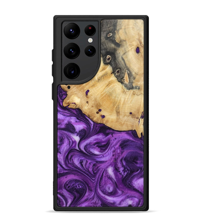 Galaxy S22 Ultra Wood Phone Case - Remy (Purple, 801419)