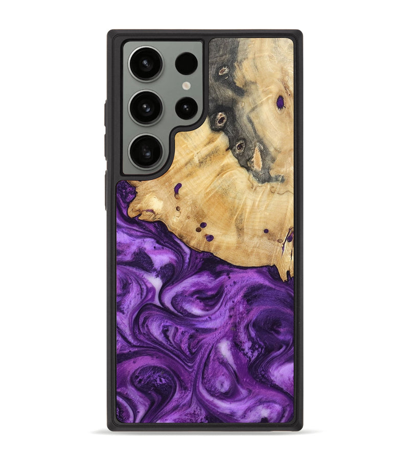 Galaxy S23 Ultra Wood Phone Case - Remy (Purple, 801419)