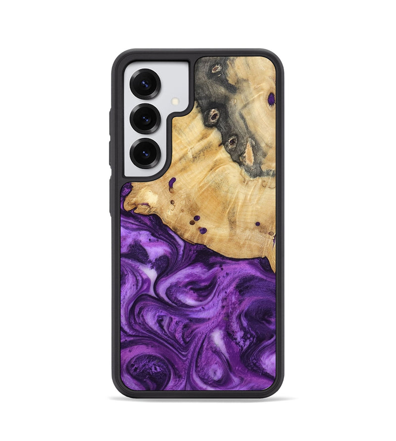 Galaxy S25 Wood Phone Case - Remy (Purple, 801419)