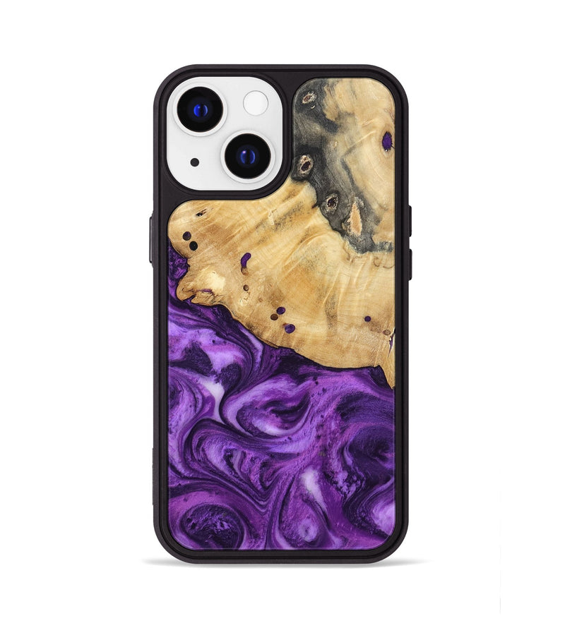 iPhone 13 Wood Phone Case - Remy (Purple, 801419)