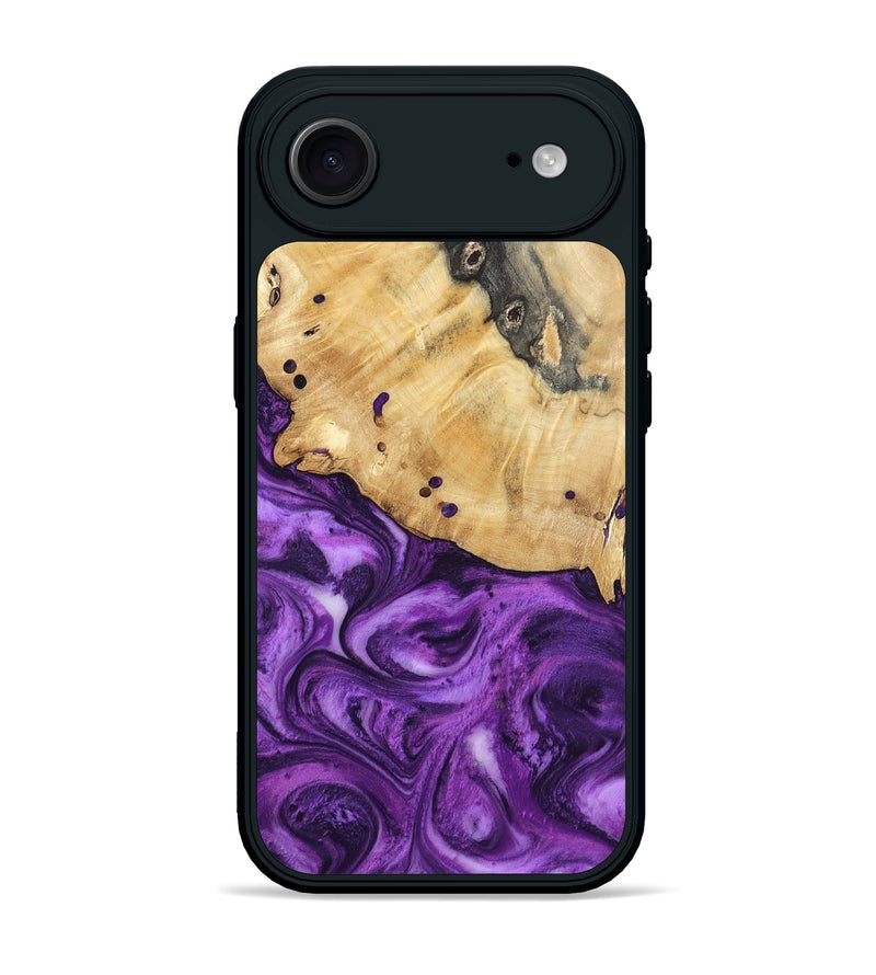 iPhone 17 Air Wood Phone Case - Remy (Purple, 801419)