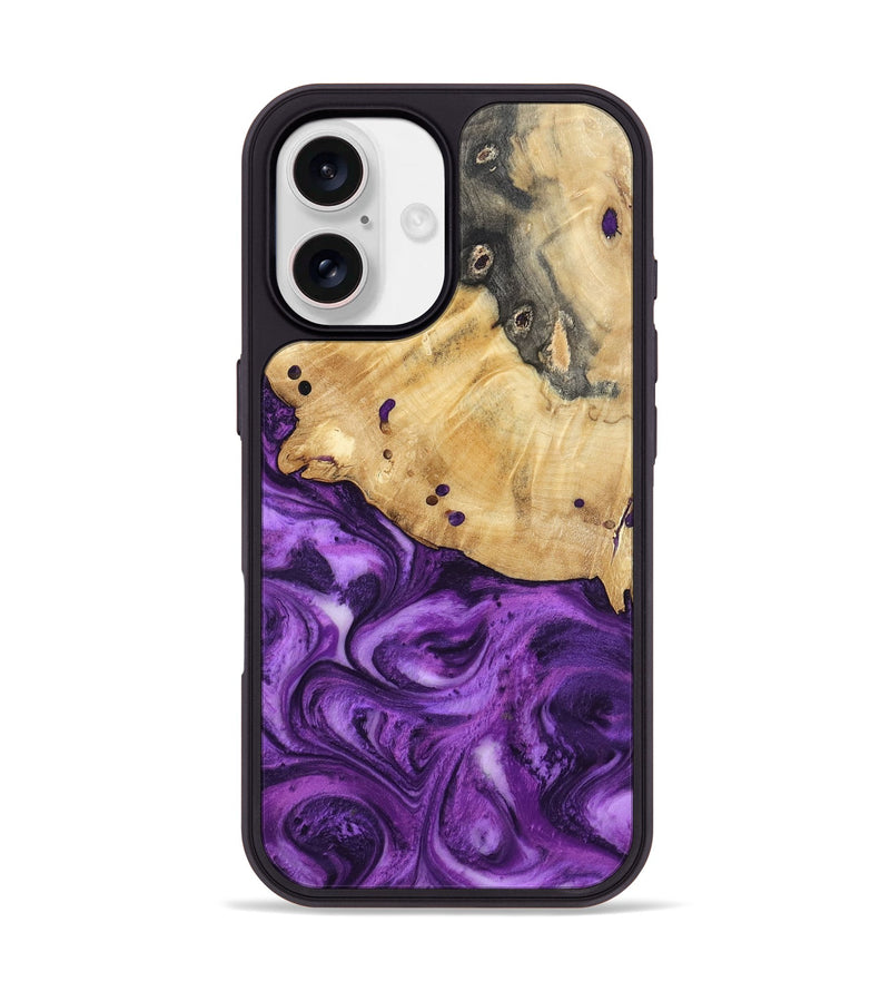 iPhone 17 Wood Phone Case - Remy (Purple, 801419)