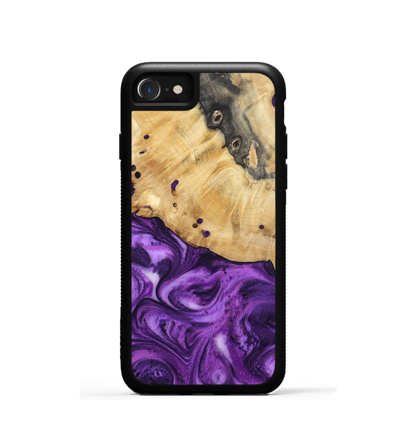 iPhone SE Wood Phone Case - Remy (Purple, 801419)