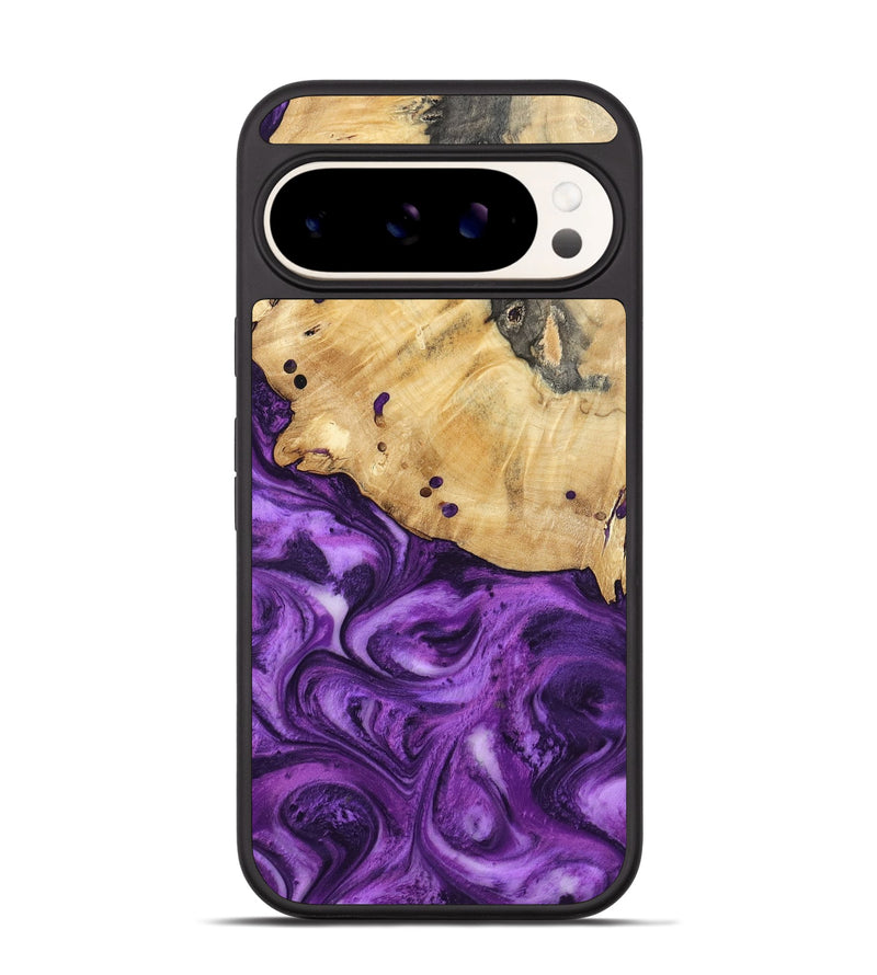 Pixel 9 Wood Phone Case - Remy (Purple, 801419)