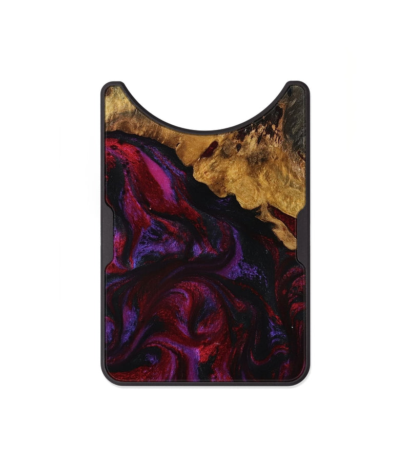 Alloy Wood Wallet - Kaycee (Red, 801420)