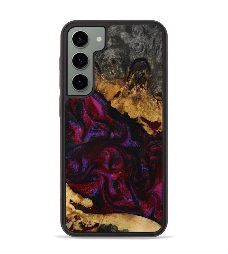 Galaxy S23 Plus Wood Phone Case - Kaycee (Red, 801420)